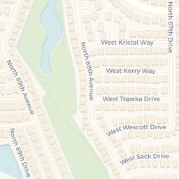 Map Of Abrazo Arrowhead Campus Where Is Located Abrazo Arrowhead