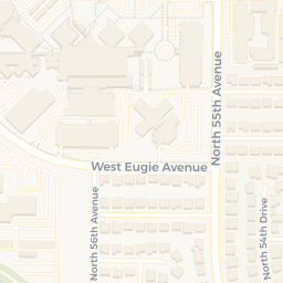 Mapa De Banner Thunderbird Medical Center Donde Esta Ubicado
